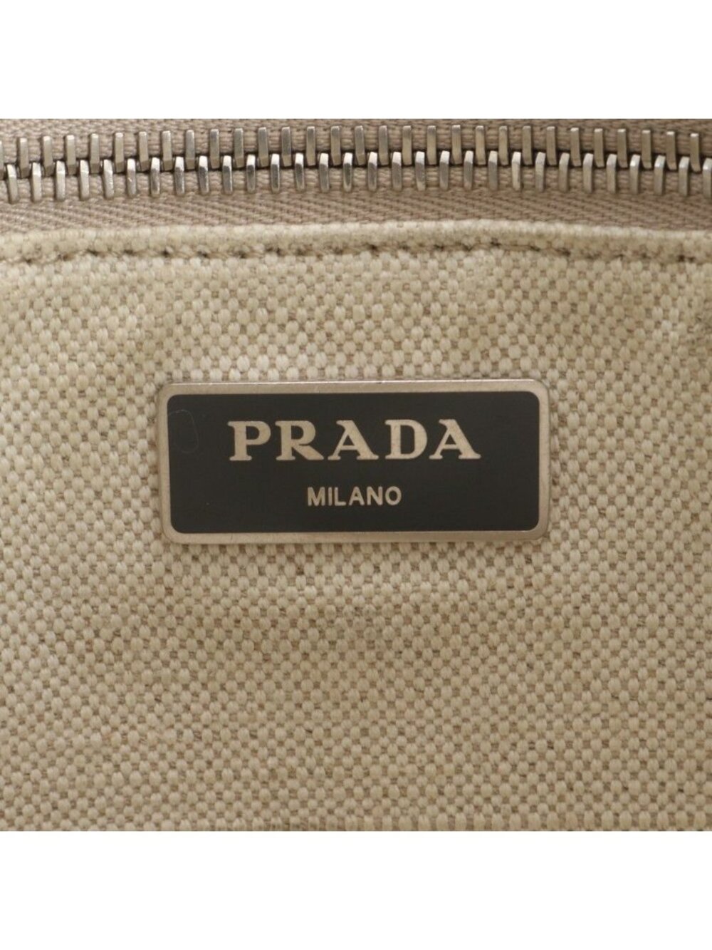 ★SOLD★ Prada Saffiano Leather Triangle Logo Tote Shoulder - Picture 8 of 8